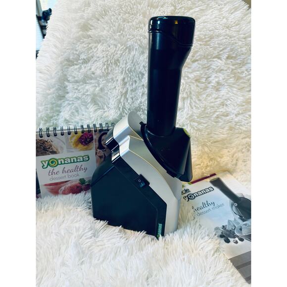 Yonanas Classic Vegan Non-Dairy Frozen Fruit Soft-Serve Dessert Maker - Picture 2 of 4